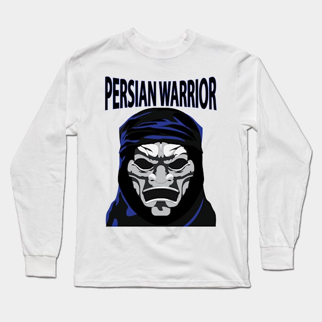 Persian Warrior Long Sleeve T-Shirt by GilbertoMS